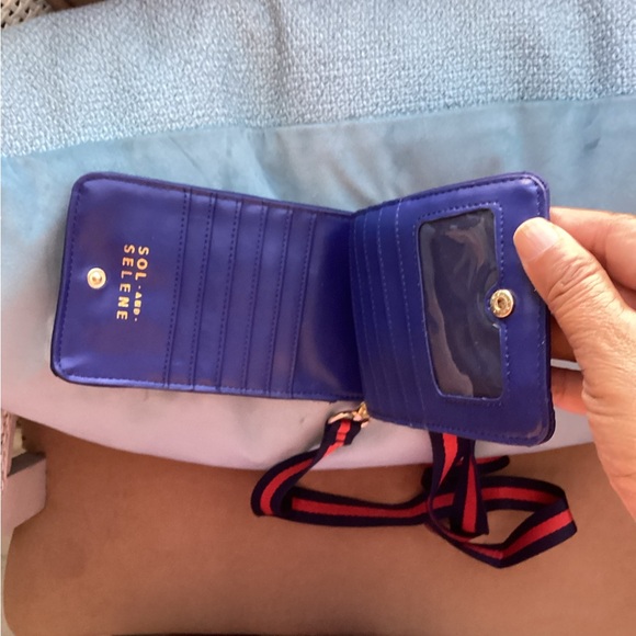 Sol and Selene phone bagRoyal Blue Wallet with Card Slots - Picture 3 of 8